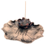 Lotus Plate with Heart Sutra